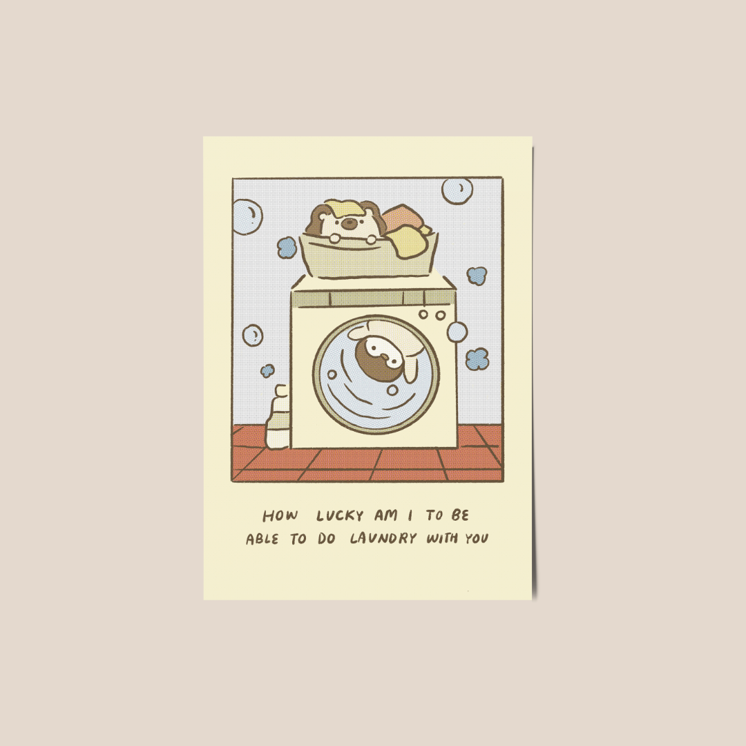 Laundry With You Print