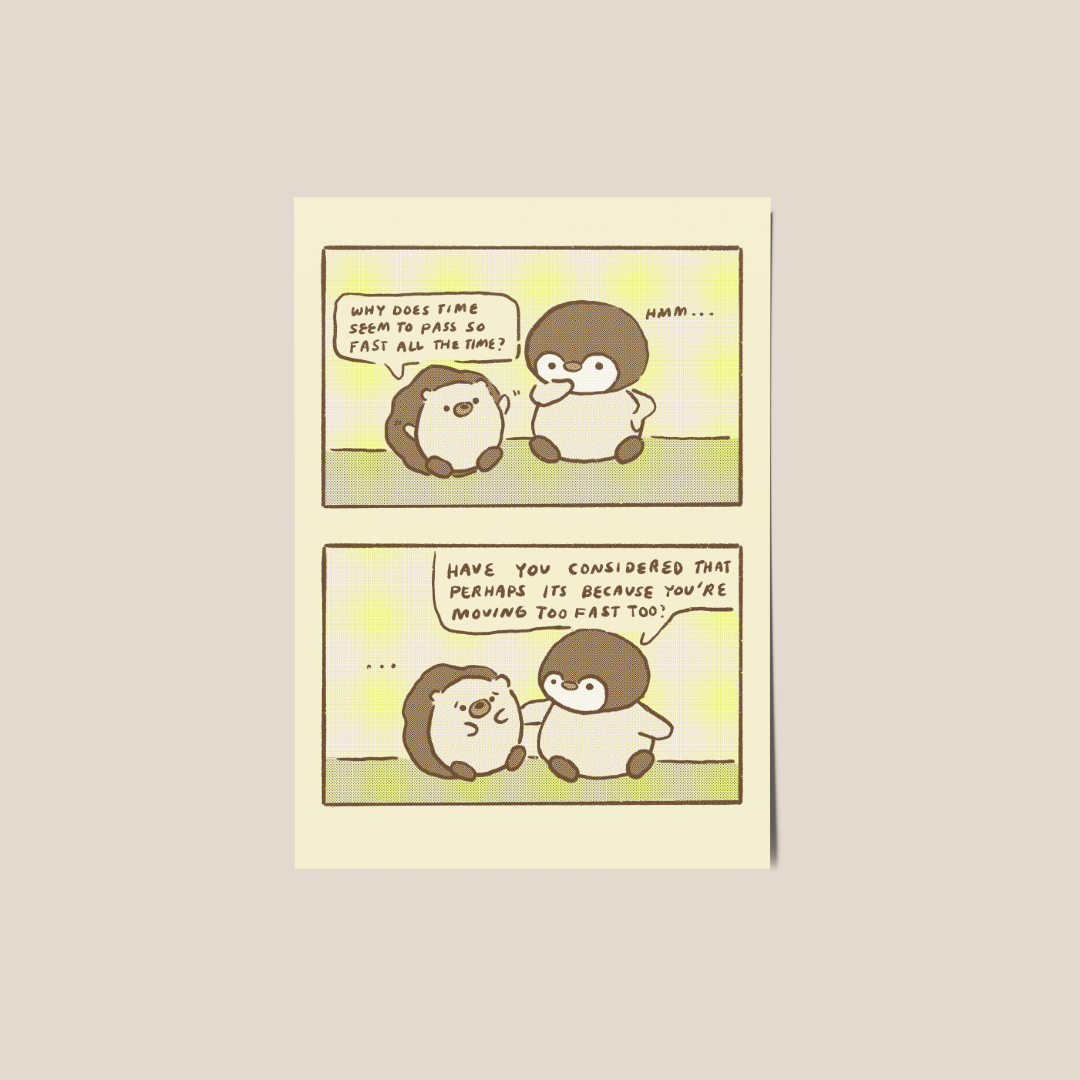 Time Goes By Print