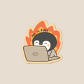 All Is Fine Sticker