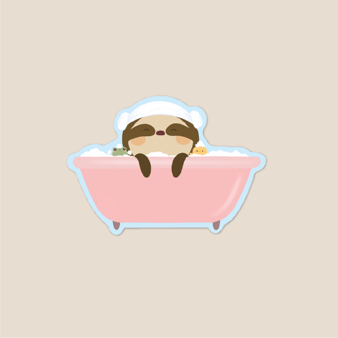 It's Bathtime Sticker