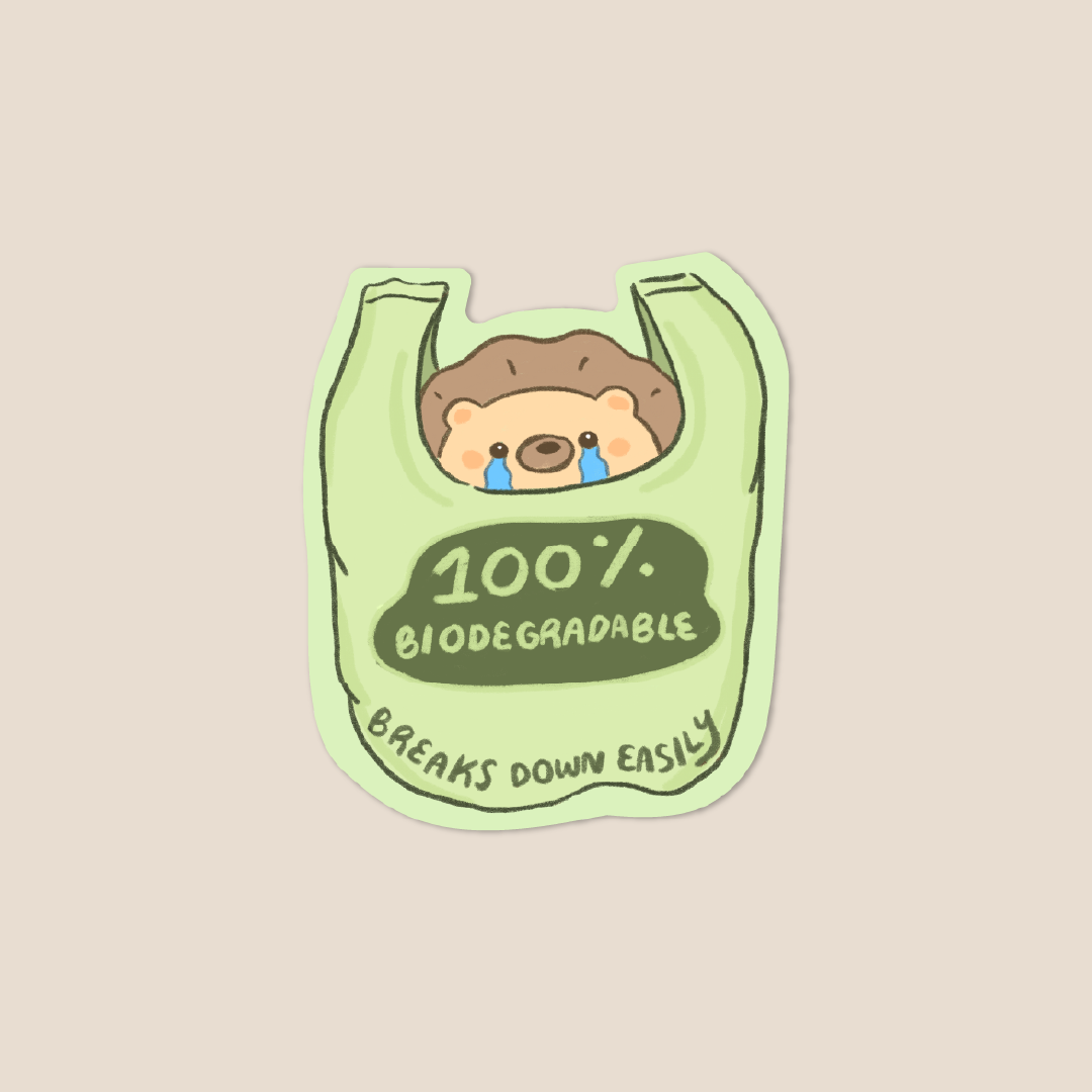 Biodegradable Sticker