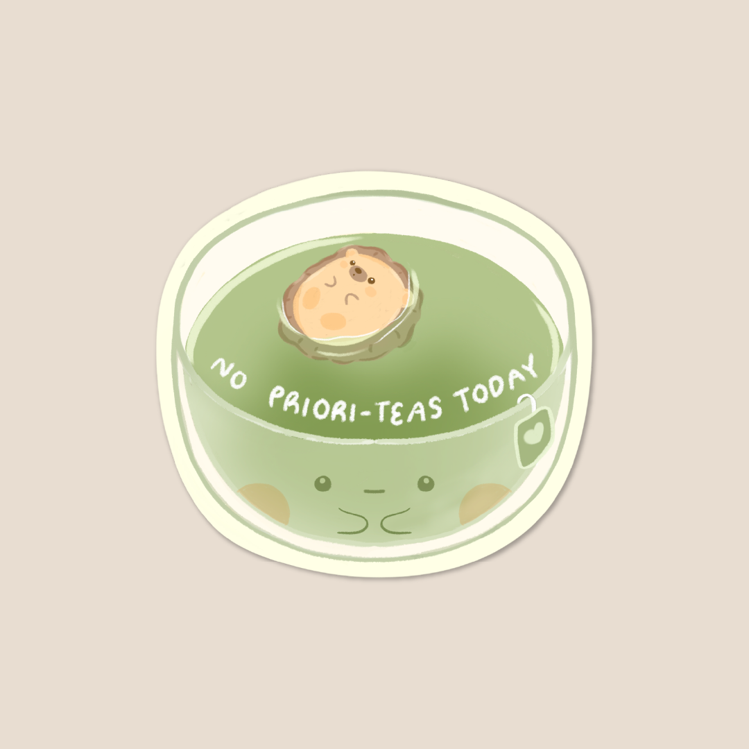 No Prioriteas Sticker