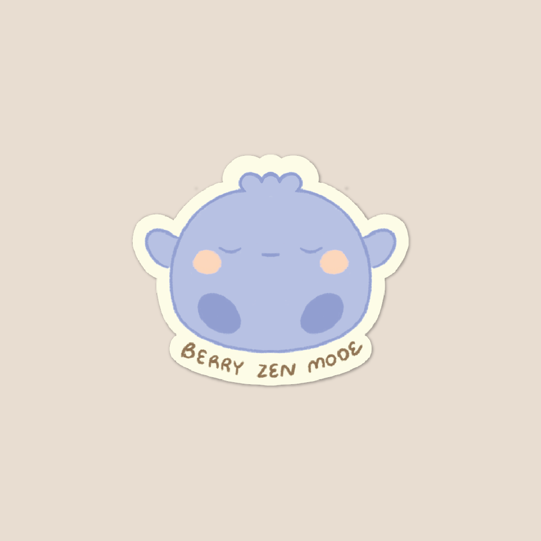 Berry Zen Sticker