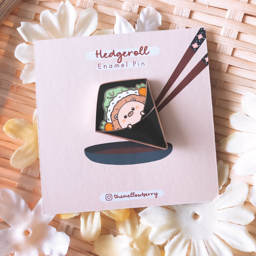 Hedgeroll Enamel Pin