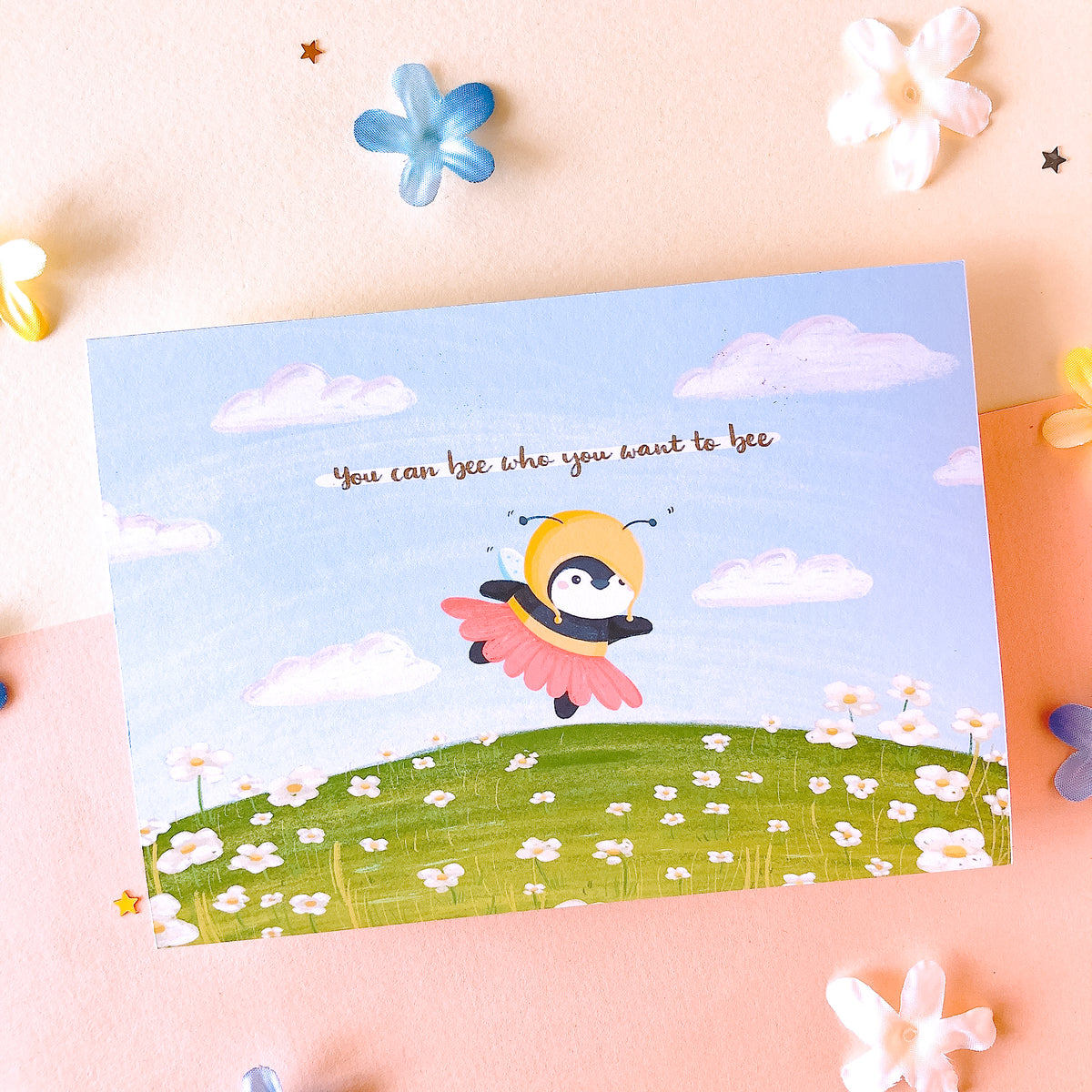 Bee Who You Want Print